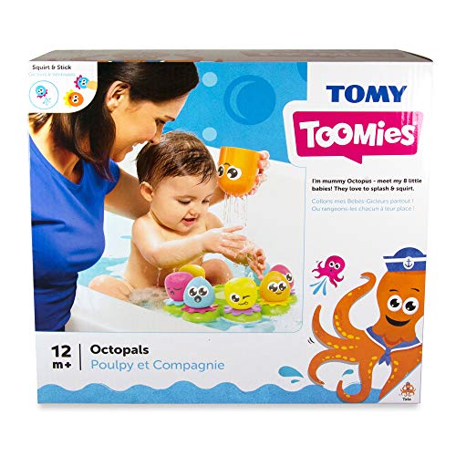 TOMY Toomies Octopals Number Sorting Baby Bath Toy | Educational Water Toys For Toddlers | Suitable For 1, 2 and 3 Years Old Boys and Girls - FoxMart™️ - Toomies